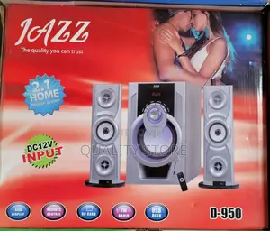 Jazz 2.1 Channel Multimedia Speaker System D-950