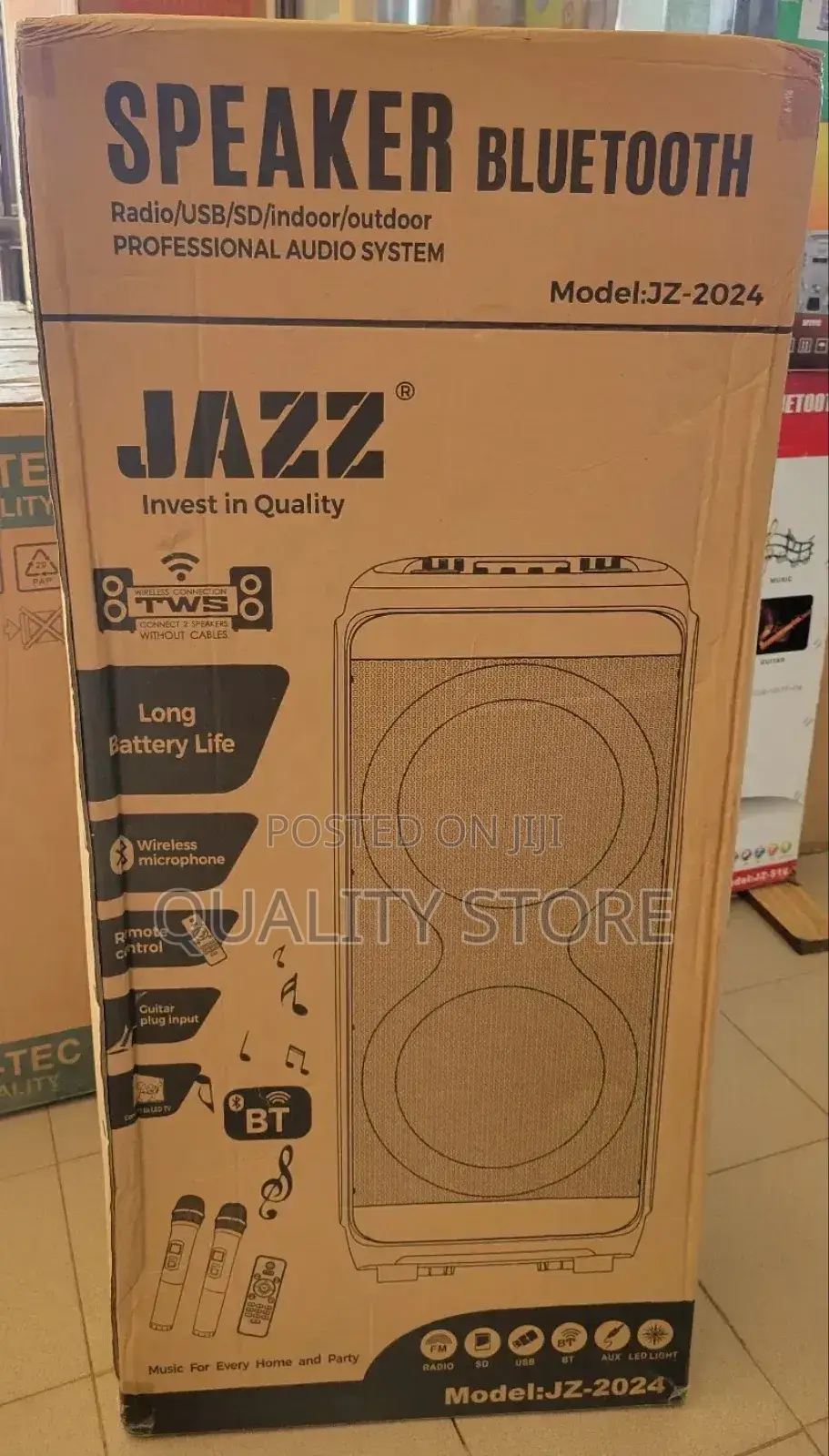 Jazz Proffessional Audio Speaker System Jz-2024