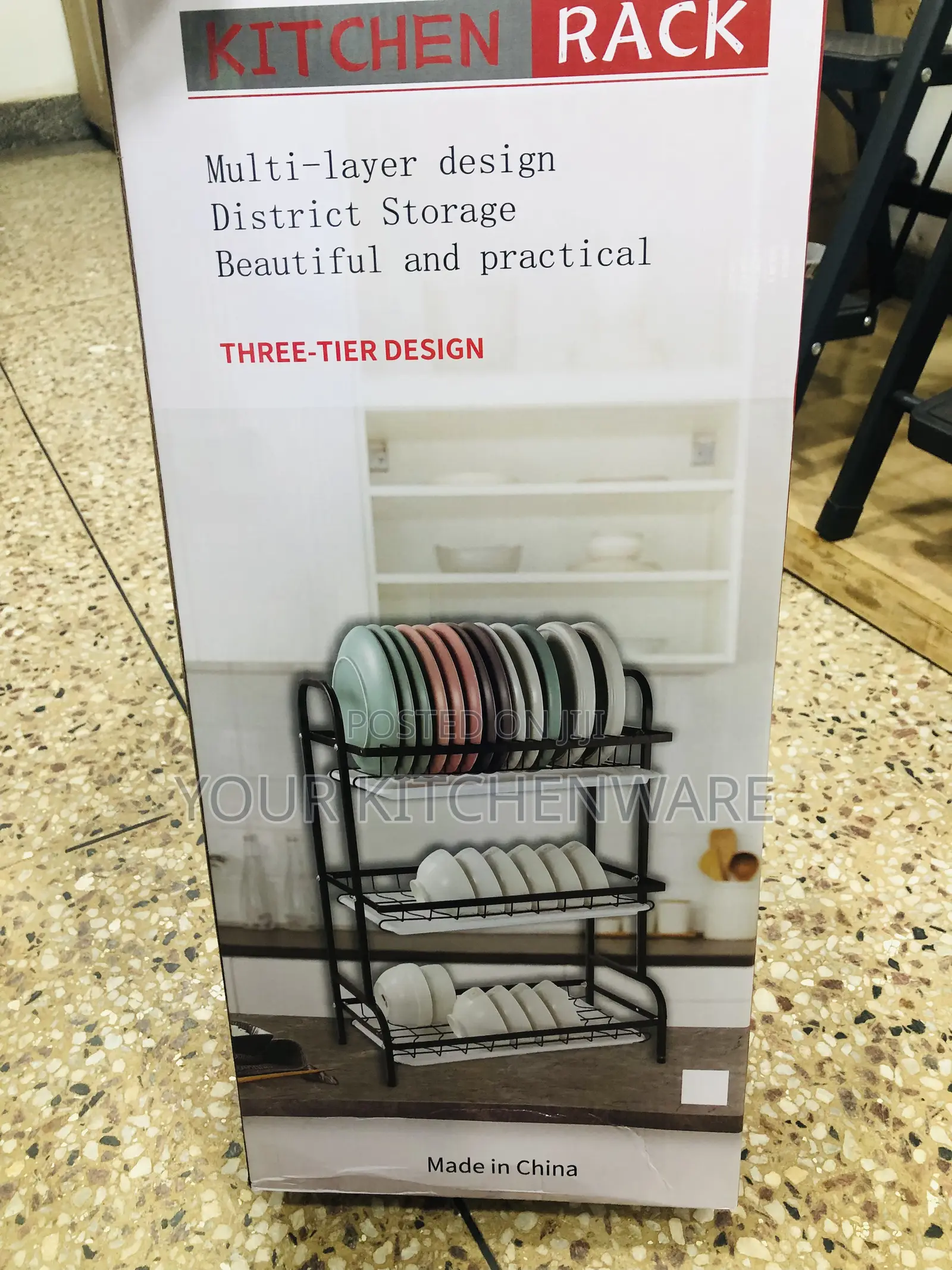 Three Tier Kitchen Rack