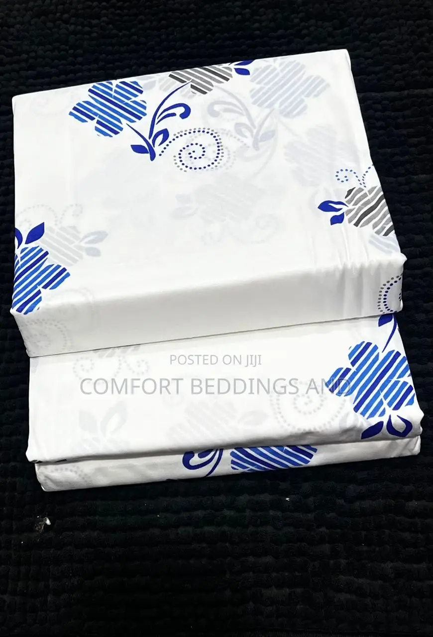 Printed Bedsheets Blue 5*6