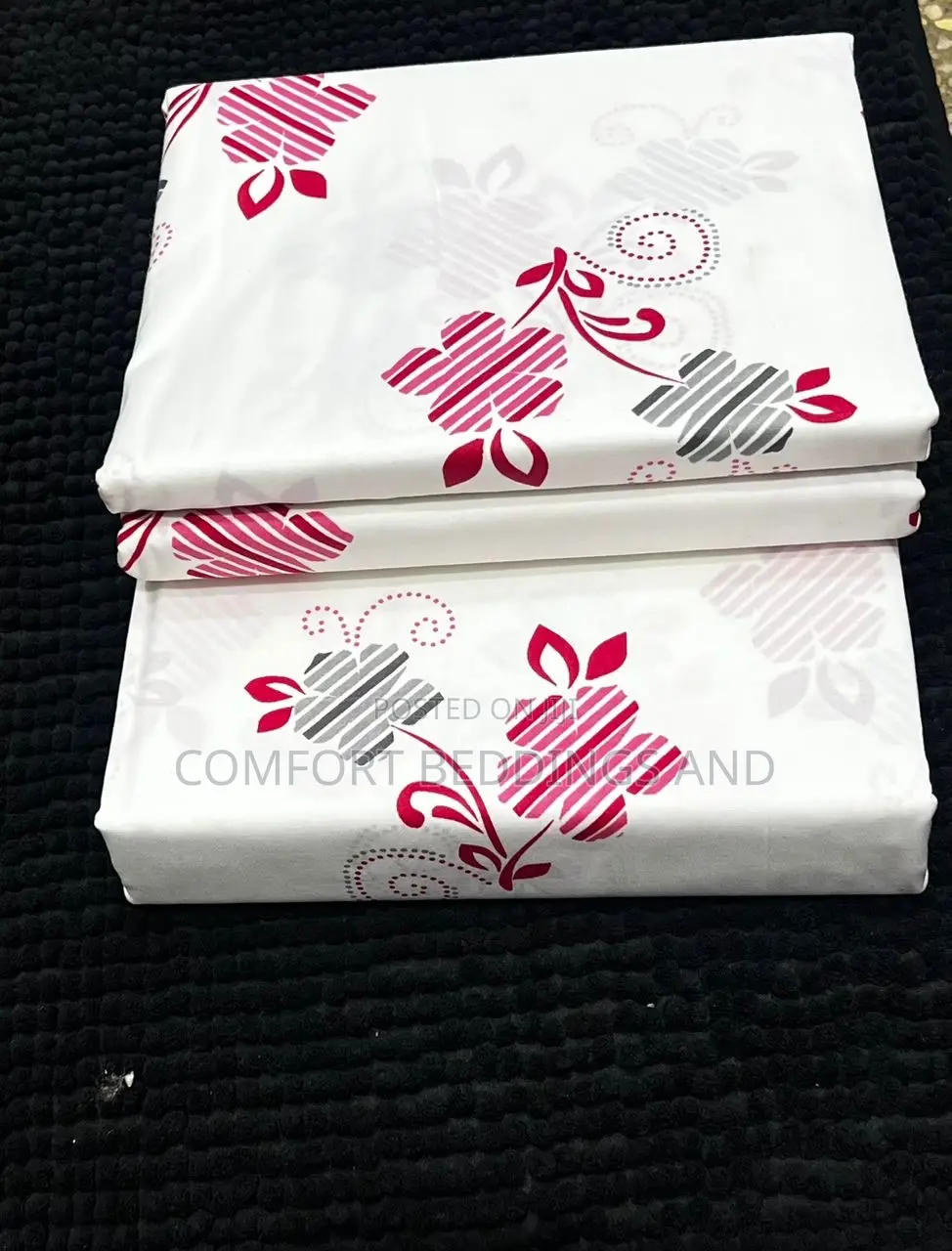 Printed Bedsheets Pink 5*6