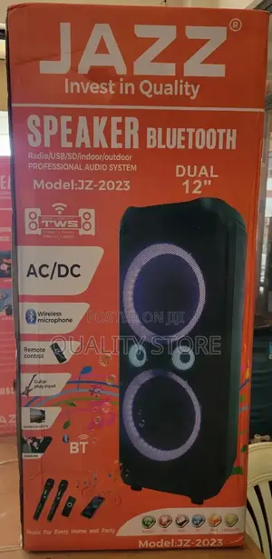 Jazz 10"Dual Proffessional Audio Speaker System Jz-2023