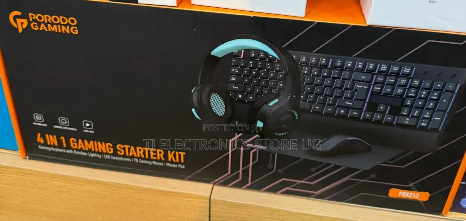 Porodo Gaming 4 in 1 Gaming Starter Kit* (Pdx213)