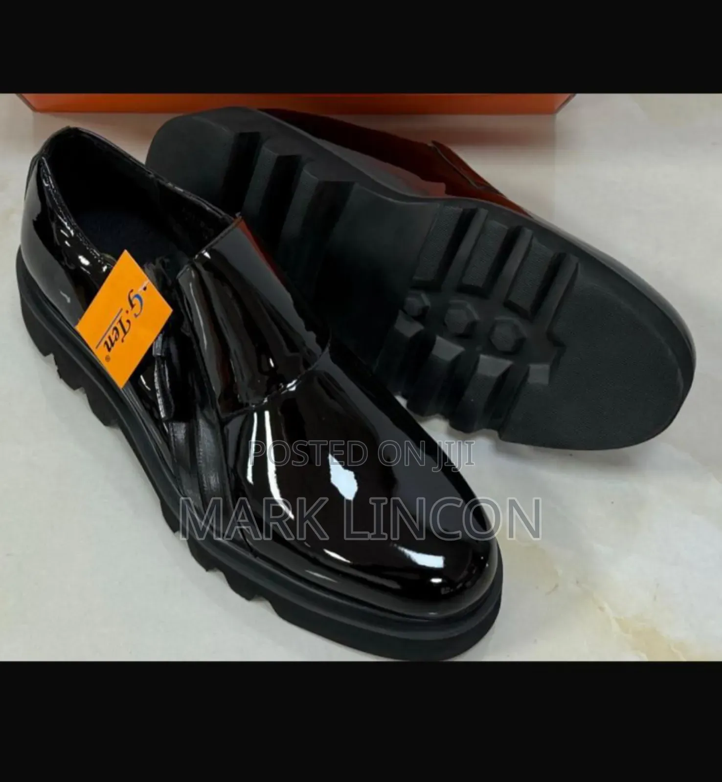 Black Patent Leather Loafers