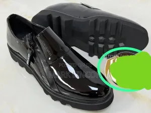 Black Patent Leather Loafers