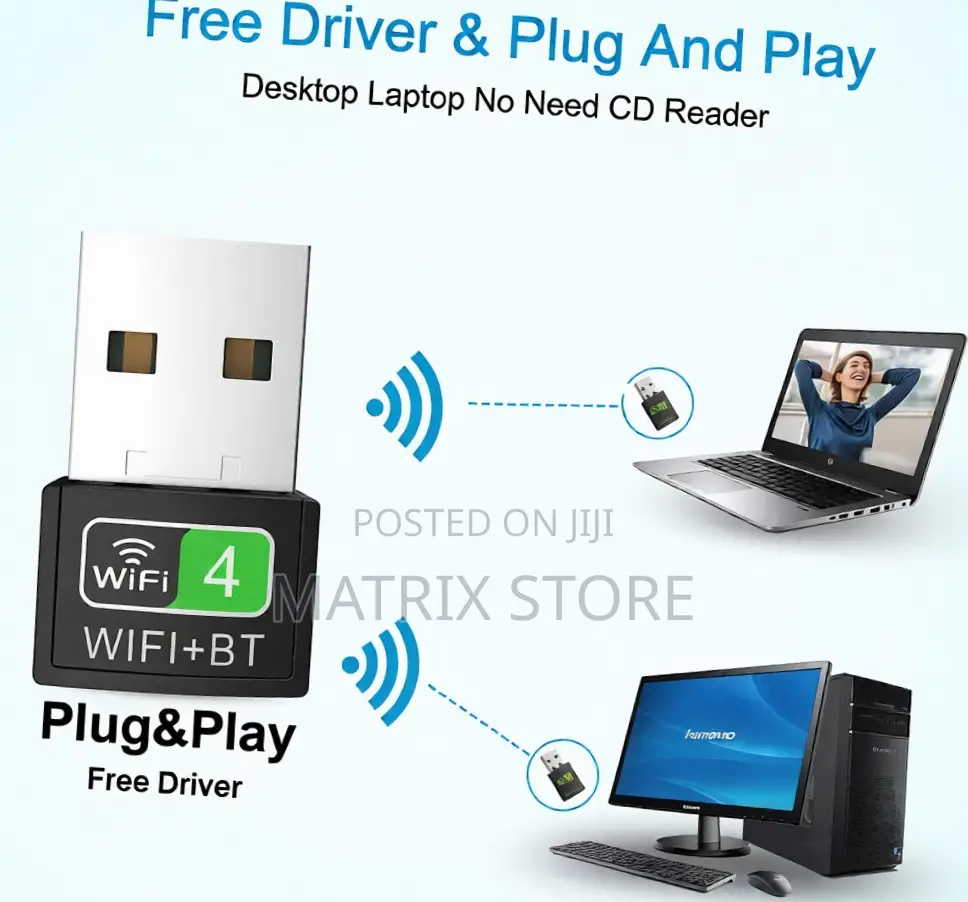 2in1 Usb Bluetooth Wifi Wireless Adapter Wifi Bluetooth in Central ...