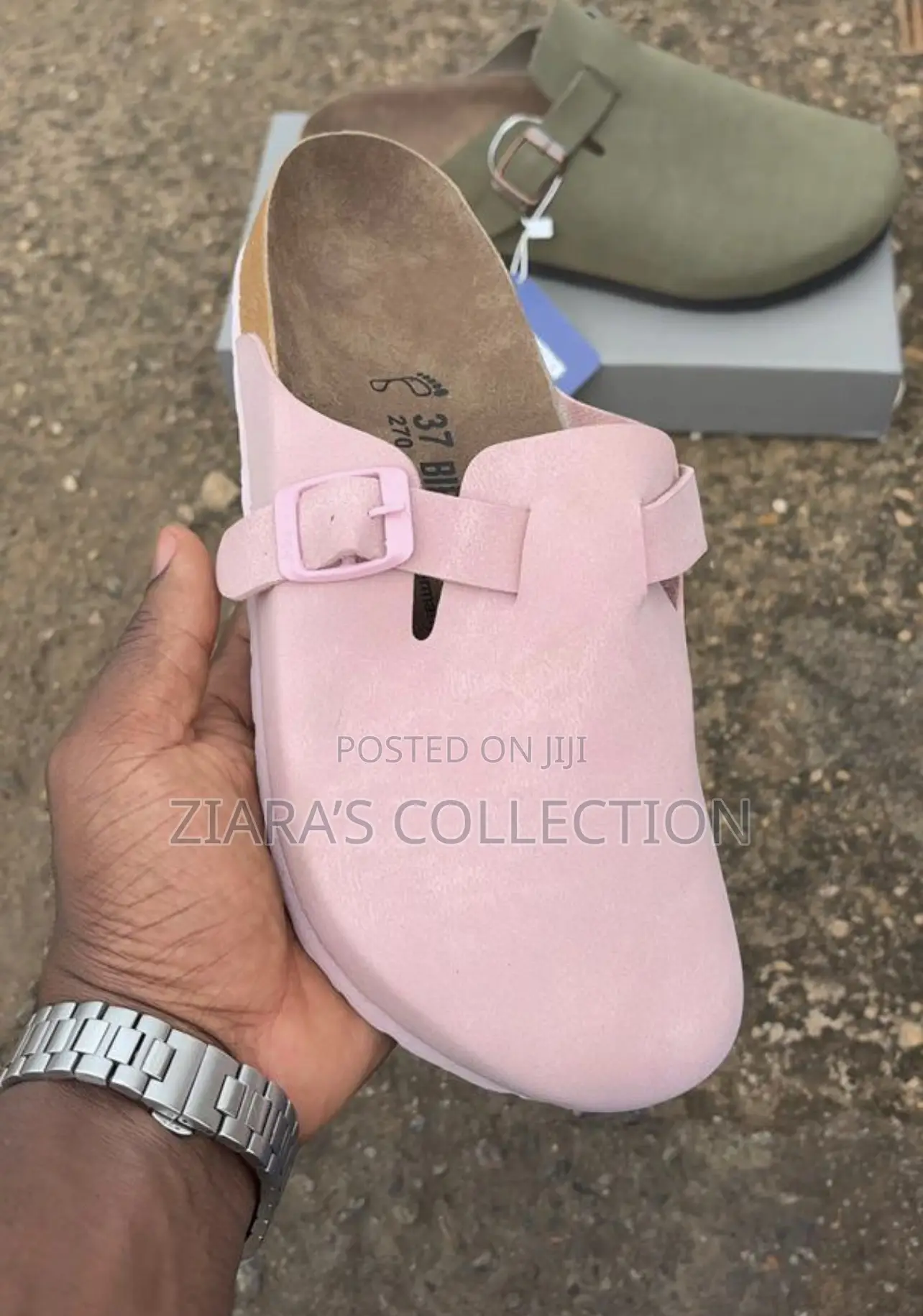 Pink Lady’S Birkenstock Sandals