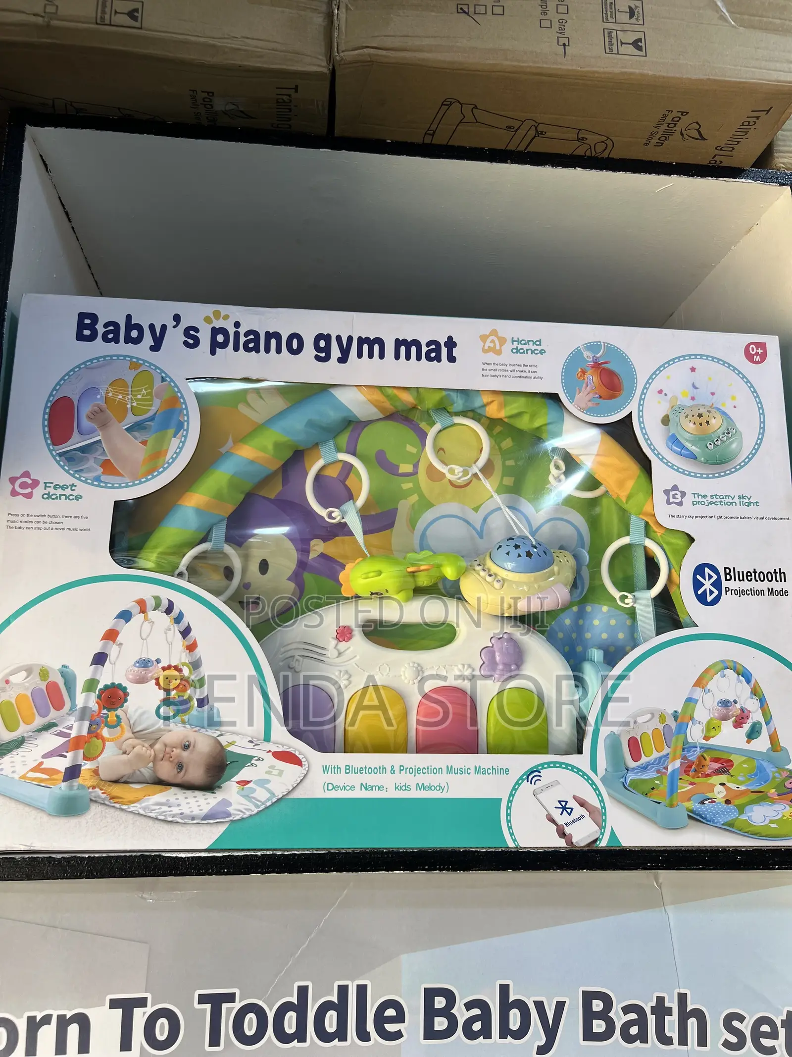 5 in 1 Baby’S Piano Gym Mat - Musical Play 5 in 1 Baby’S Piano Gym Mat