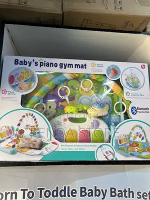 5 in 1 Baby’S Piano Gym Mat - Musical Play 5 in 1 Baby’S Piano Gym Mat