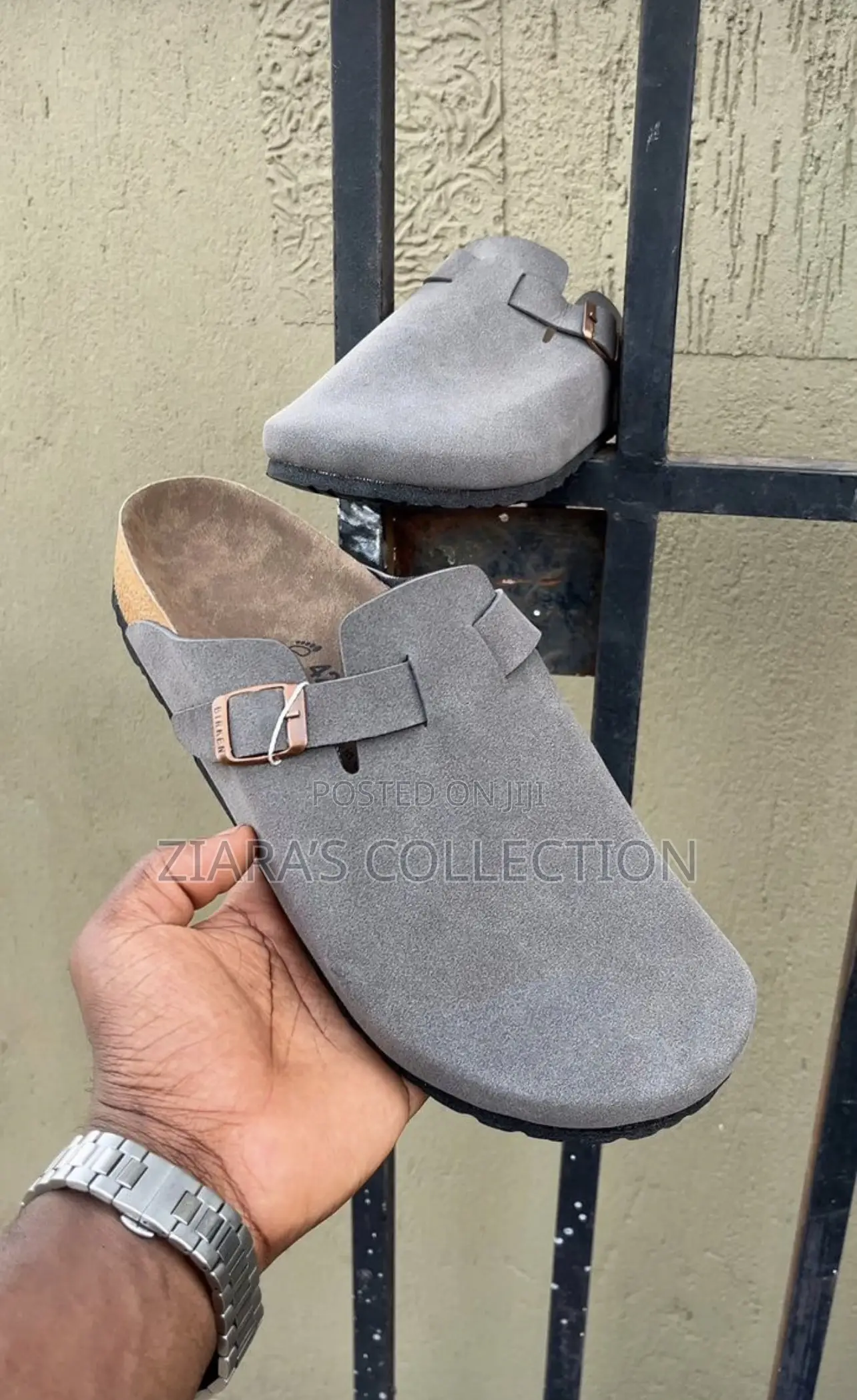 Orange Unisex Birkenstock Sandals