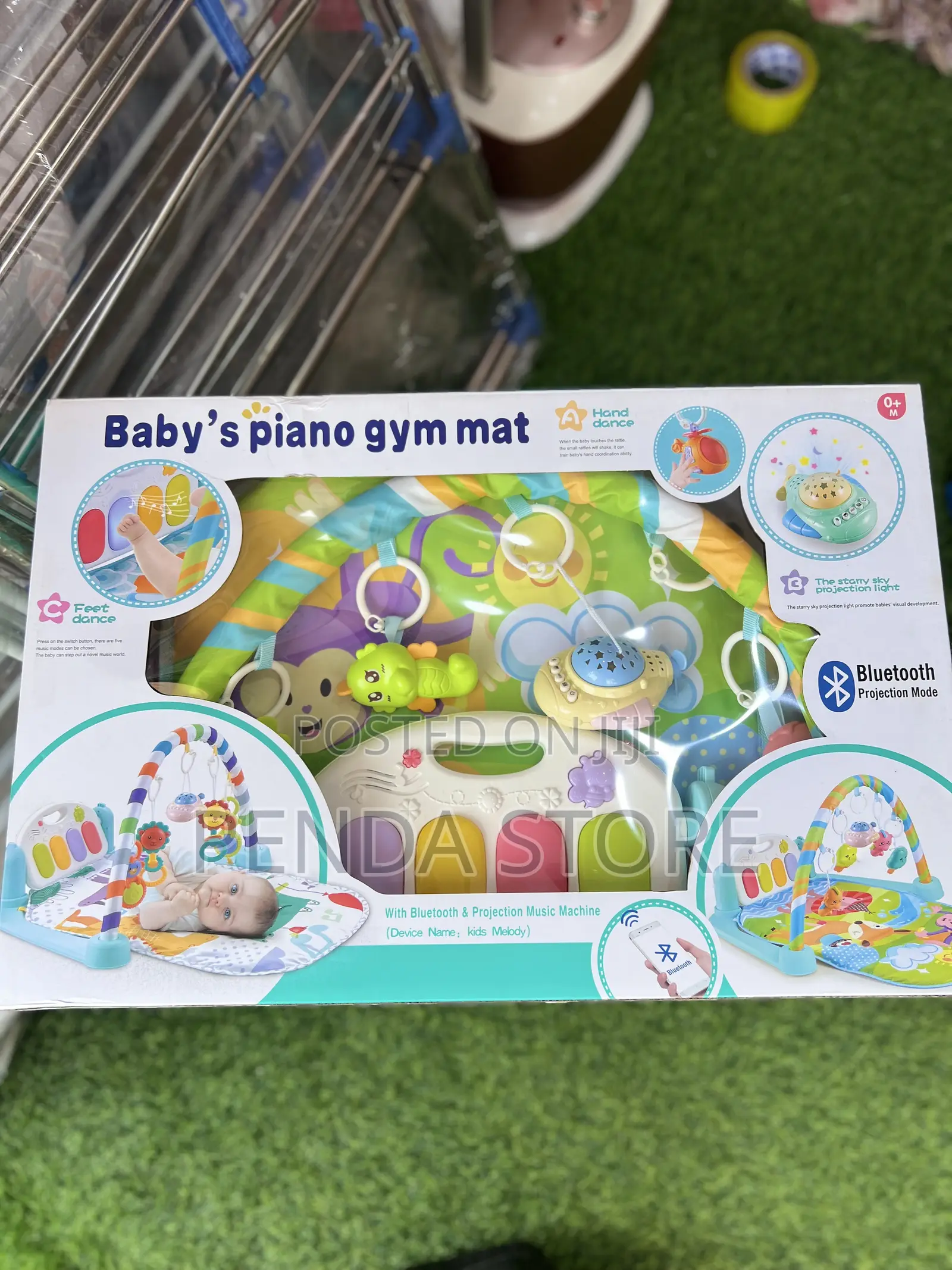 5 in 1 Baby’S Piano Gym Mat - Soft Music 5 in 1 Baby’S Piano Gym Mat