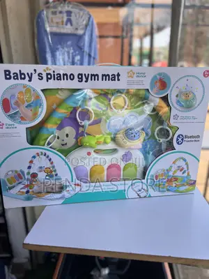 5 in 1 Baby’S Piano Gym Mat - Foldable 5 in 1 Baby’S Piano Gym Mat