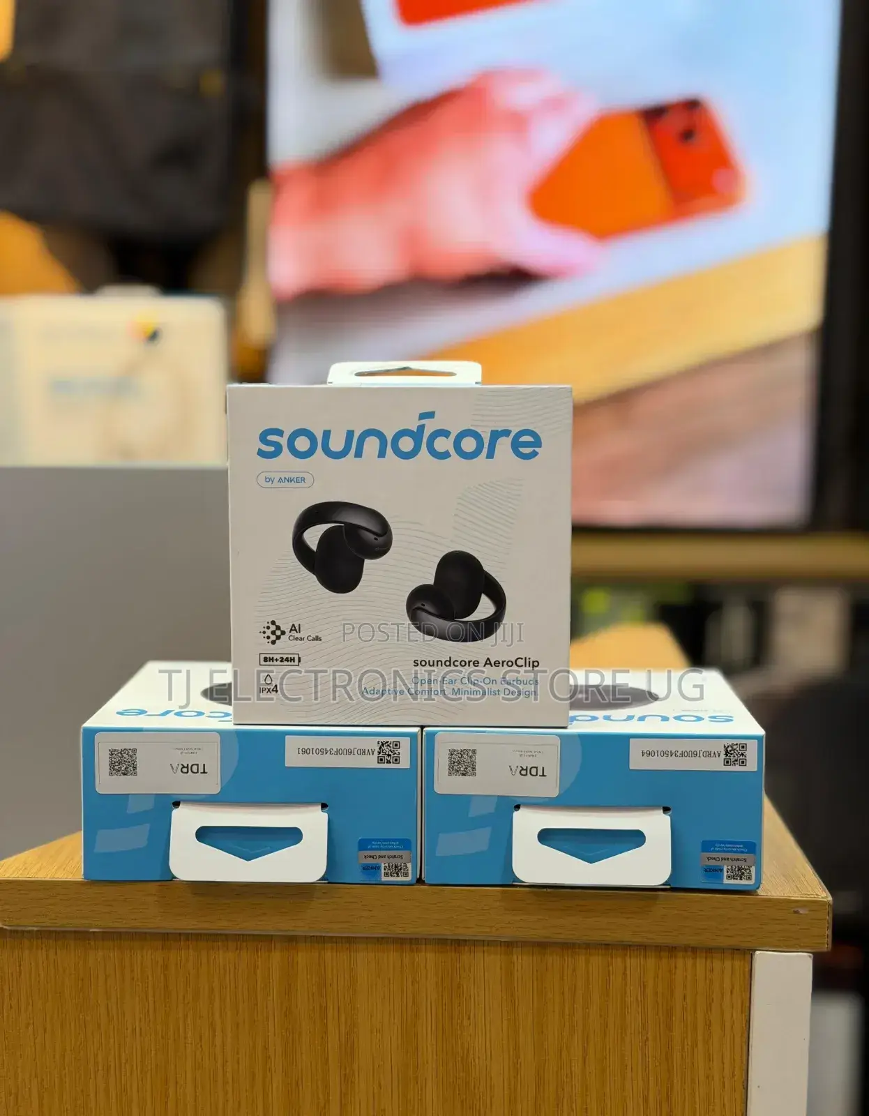 Soundcore by Anker Aero Clip Open Ear Clip-on Earbuds