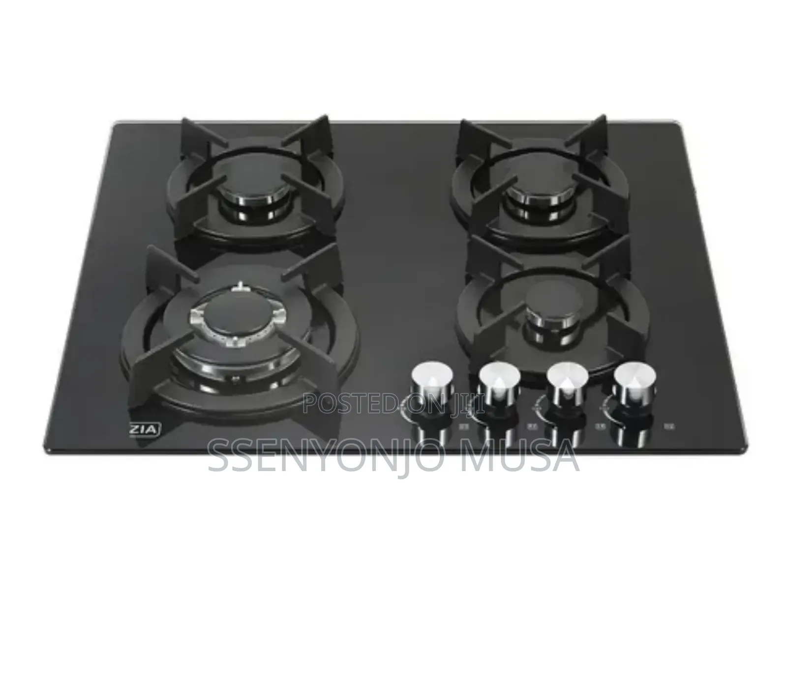 Winning Star 4-Burner Gas Stove – Tempered Glass Gas Hob With Auto