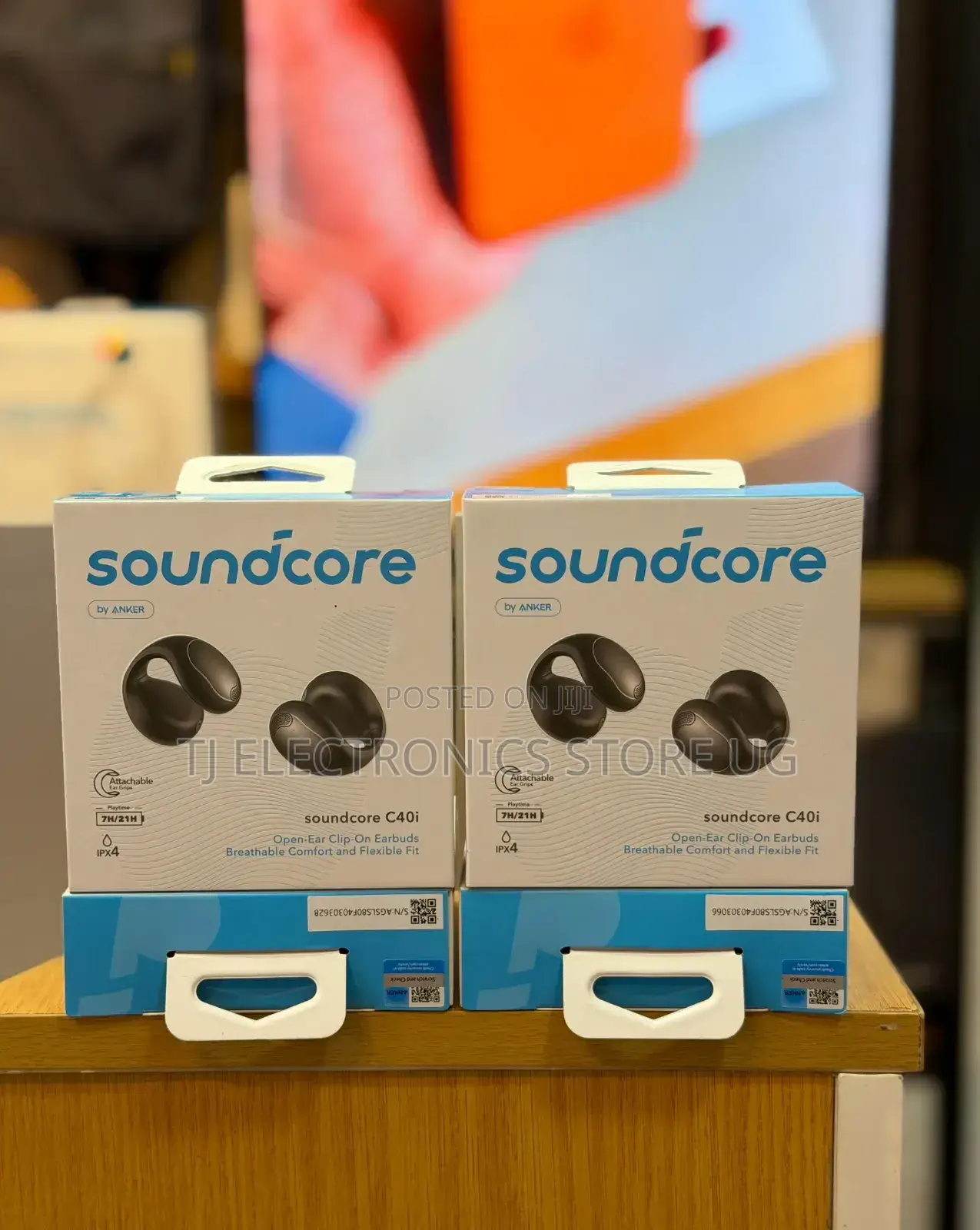 Soundcore by Anker C40i Open Ear Clip on Earbuds