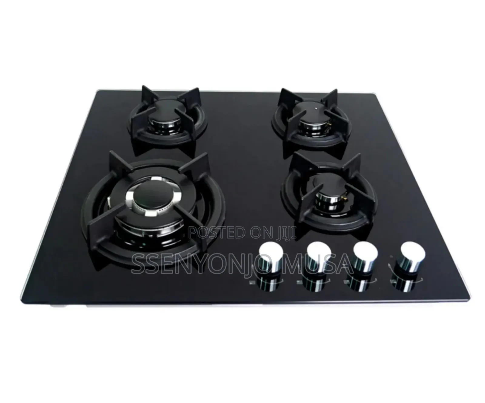 Winning Star 4-Burner Gas Stove – Tempered Glass Gas Hob With Auto