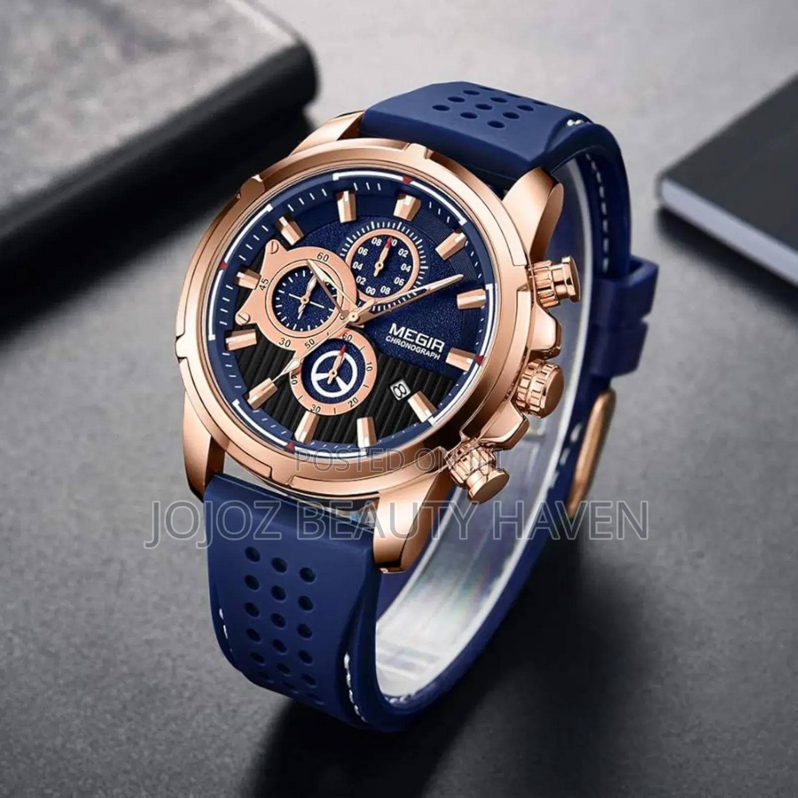 Men's Megir Blue Watch