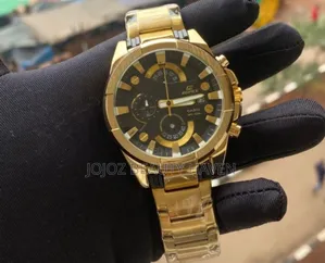 Casio Men's Designer Watche Black,Gold