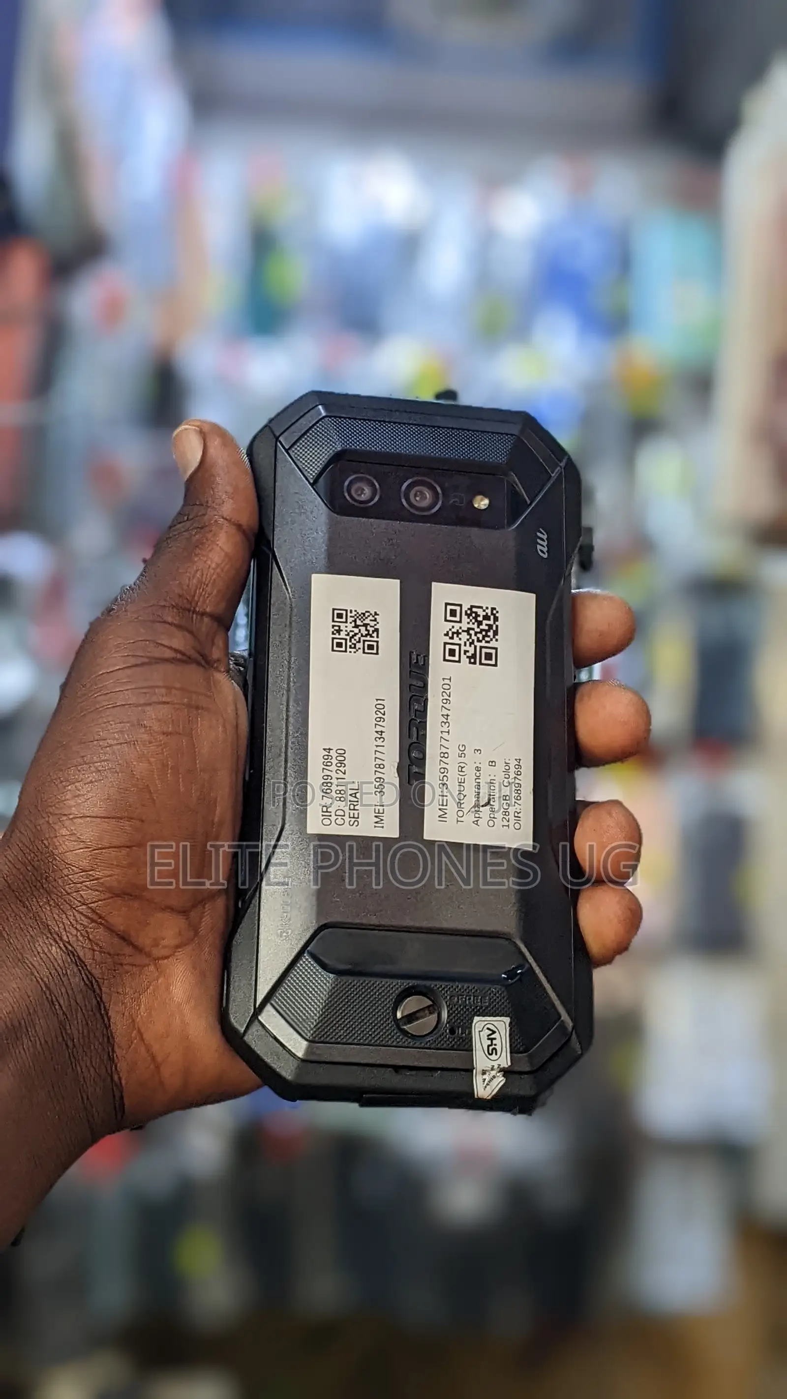 Kyocera Torque 5G 128 GB Black