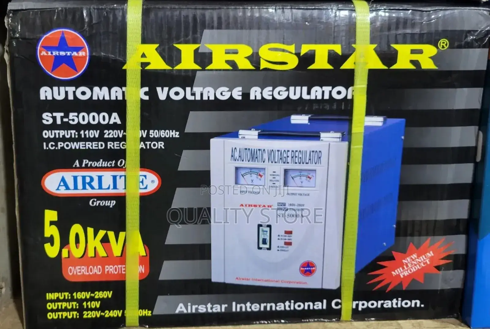 Air Star Automatic Voltage Regulator St-5000a