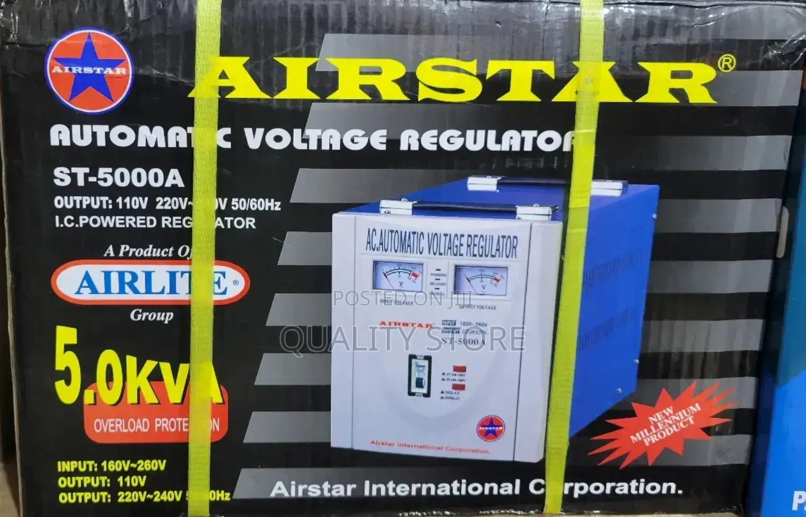 Air Star Automatic Voltage Regulator St-5000a