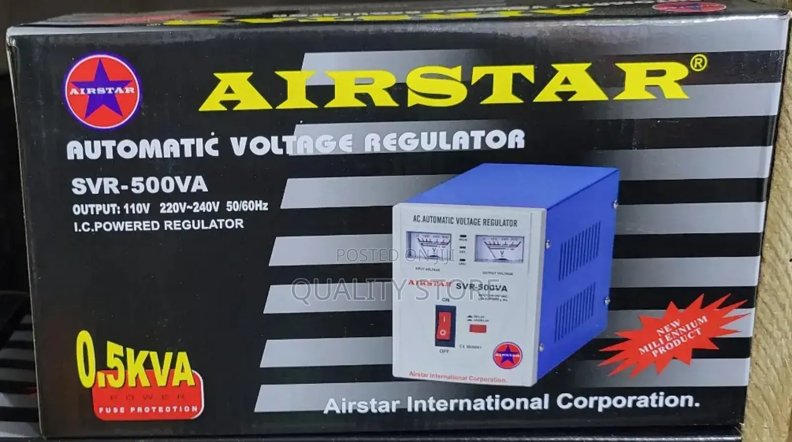 Air Star Automatic Voltage Regulator SVR-500va