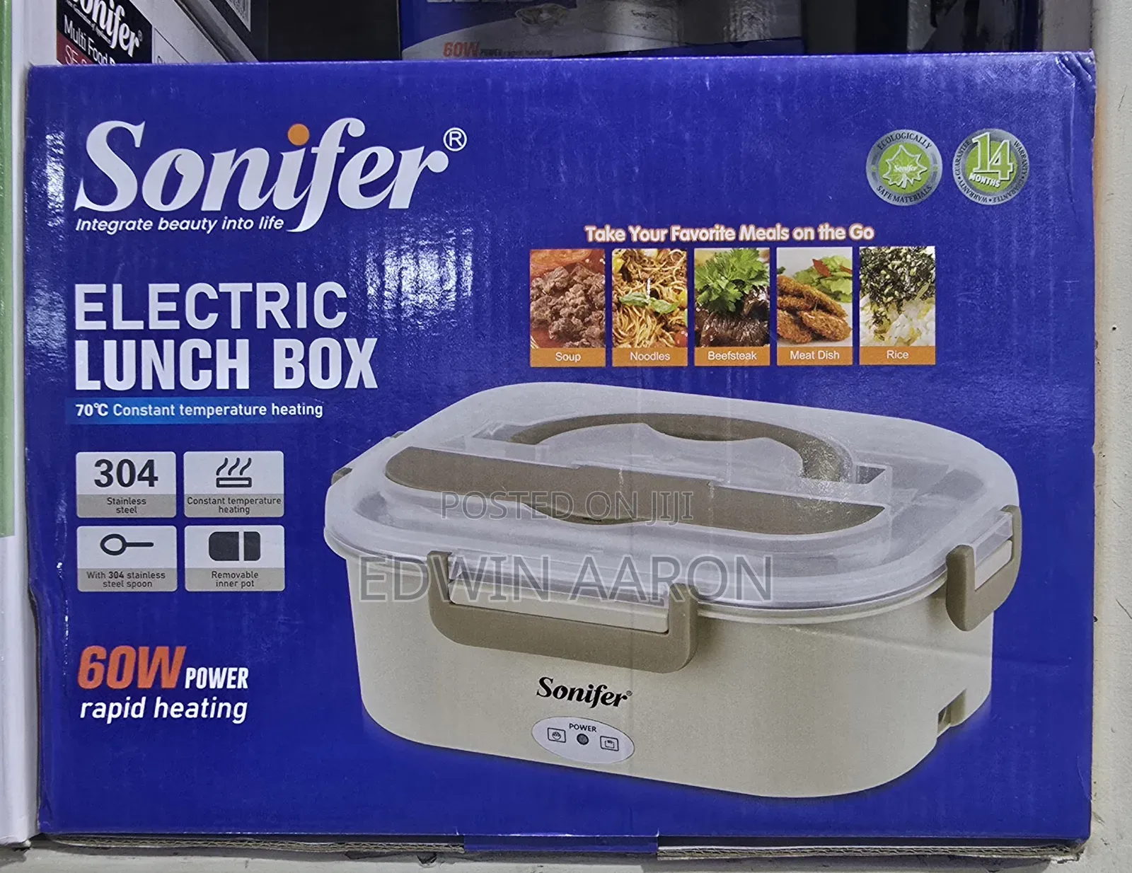 Sonifer Electric Lunch Box