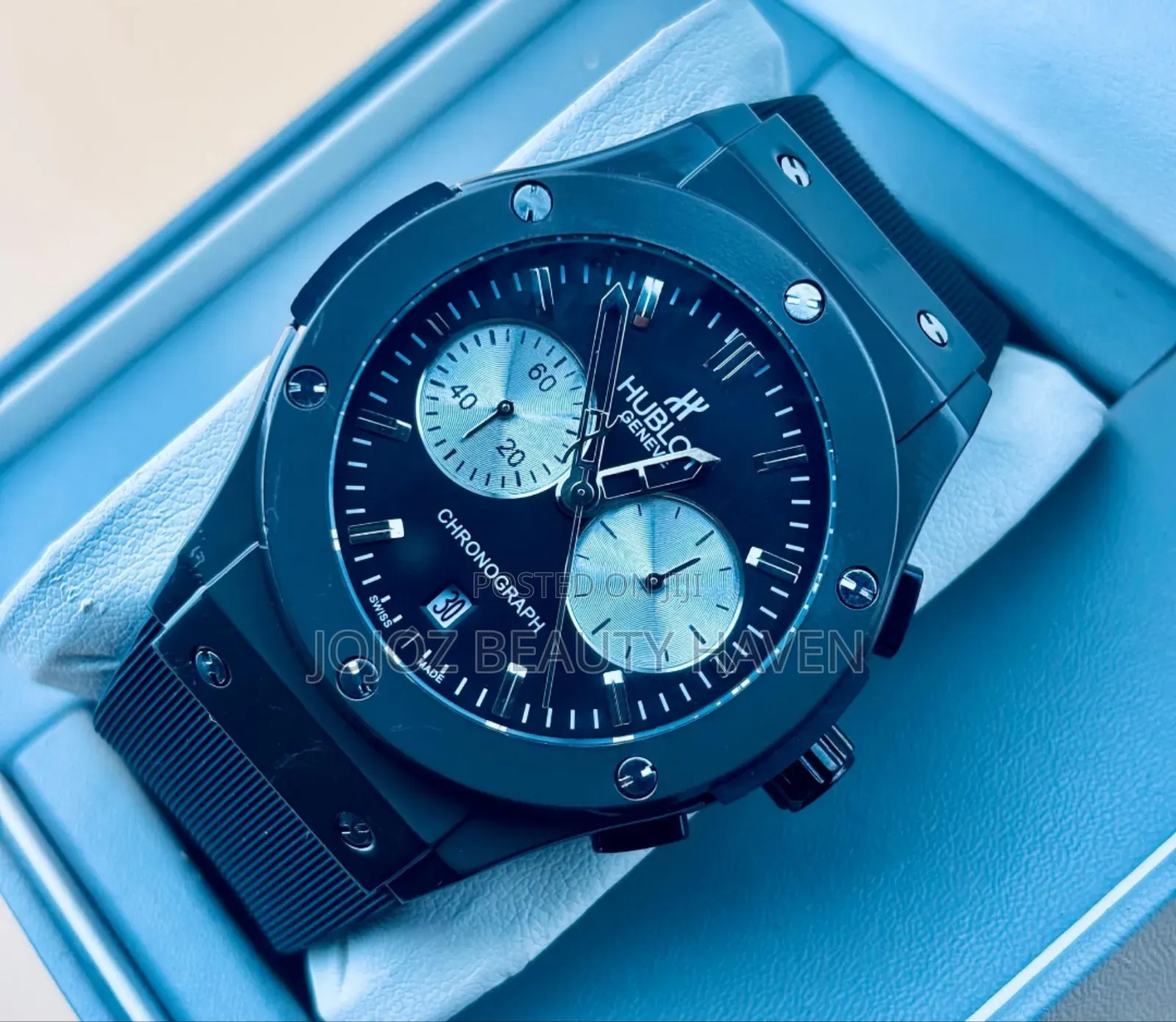 Hublot Chronograph Watch Black
