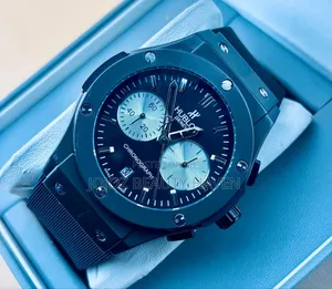 Hublot Chronograph Watch Black