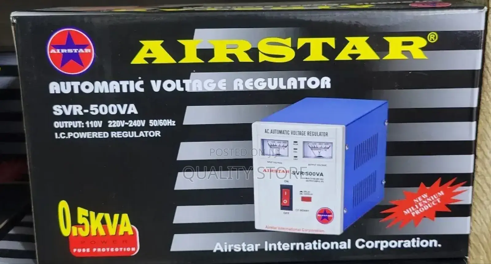 Air Star Automatic Voltage Regulator SVR-500va