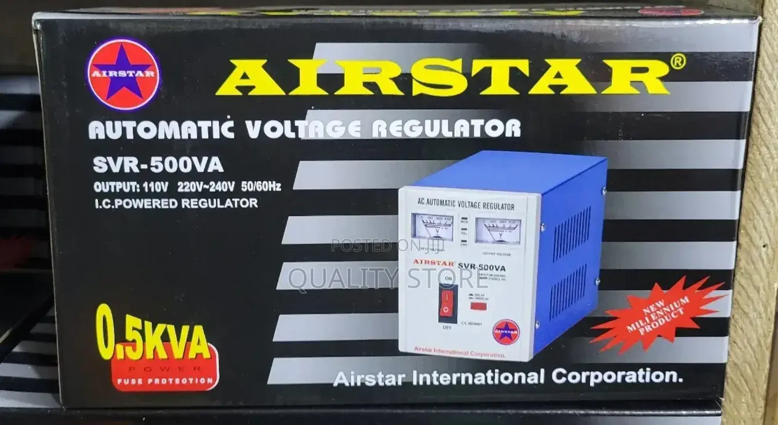 Air Star Automatic Voltage Regulator SVR-500va