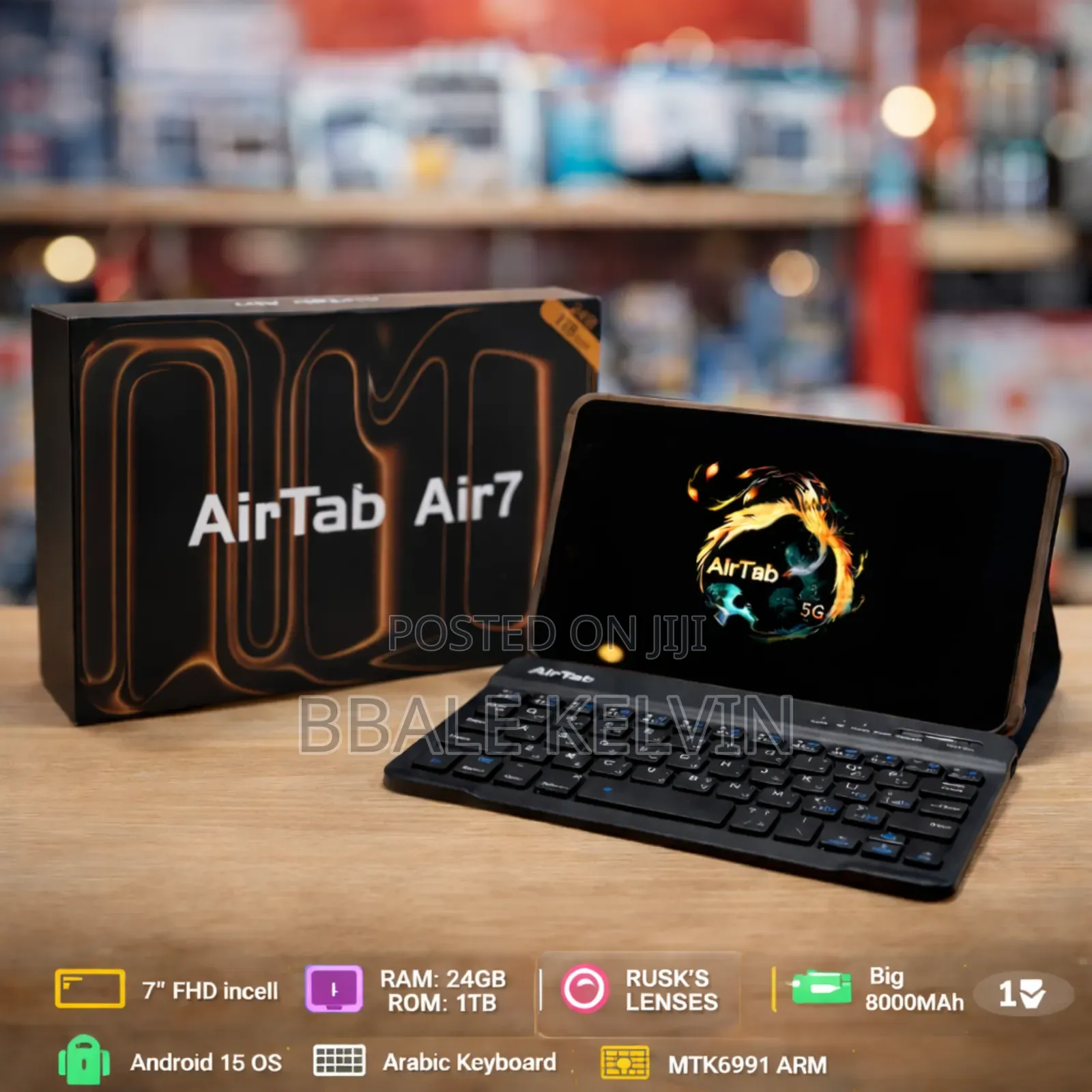 New AirTab A07 1 TB Black
