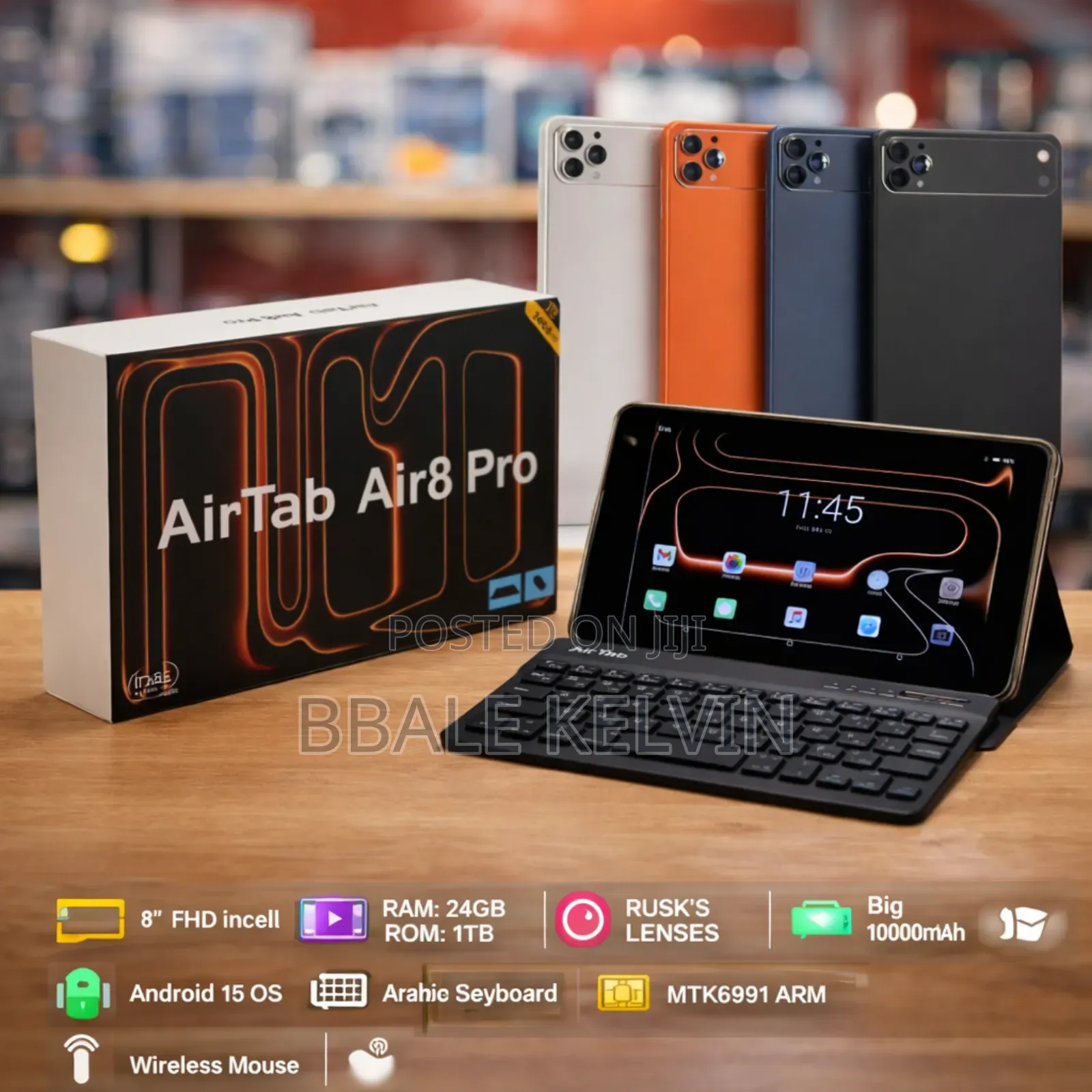 New AirTab Pro 5G 1 TB Black