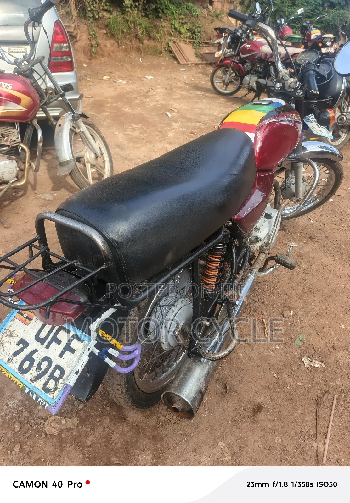 Bajaj Boxer 100 2021 Red
