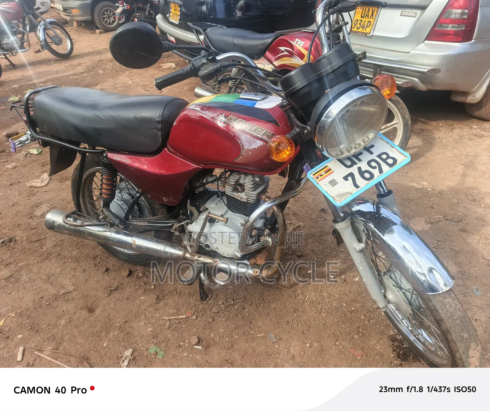 Bajaj Boxer 100 2021 Red
