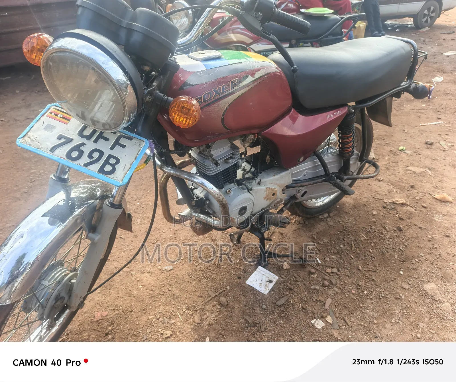 Bajaj Boxer 100 2021 Red