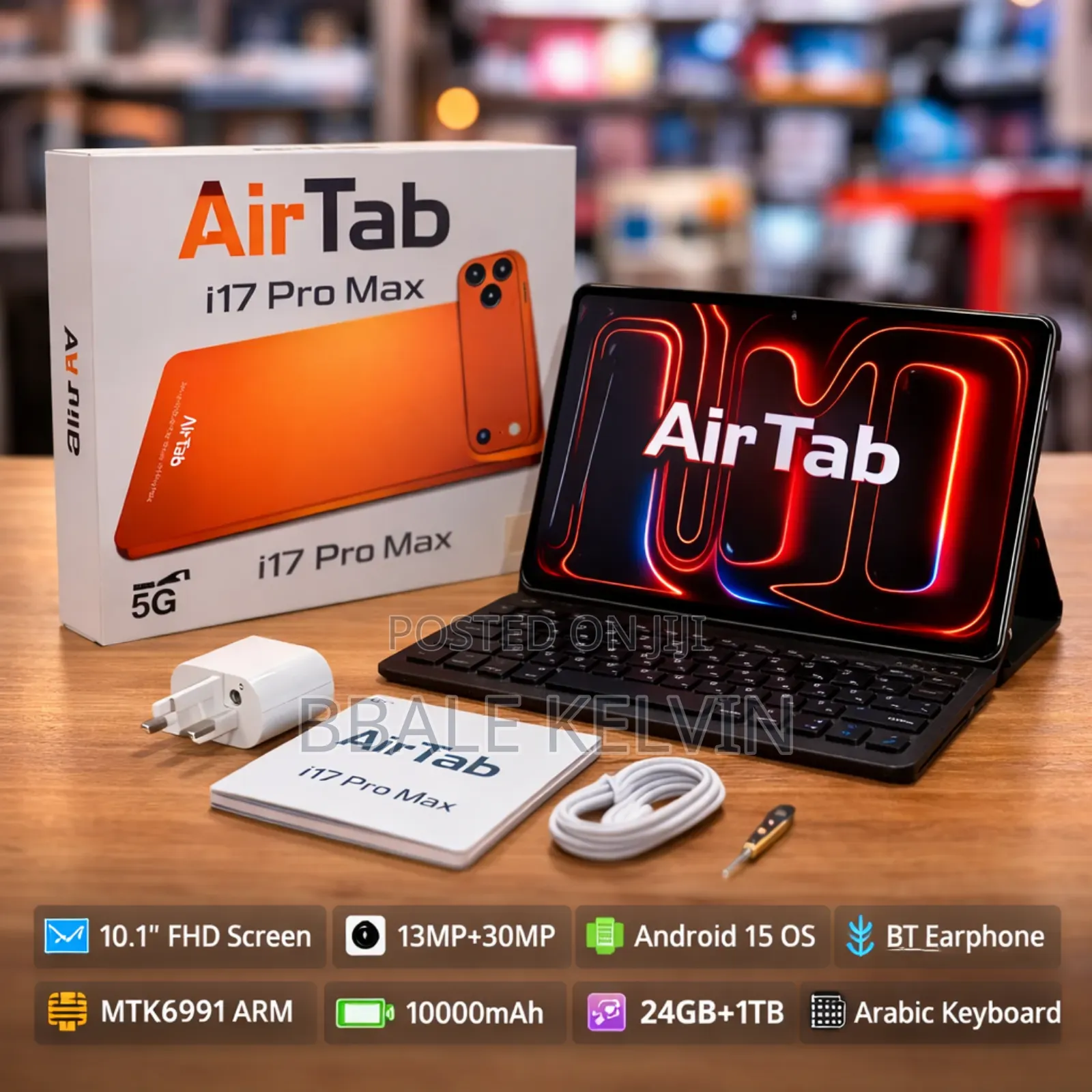 New AirTab i17 Pro Max 1 TB Black