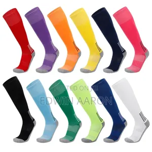 Long Sports Grip Socks