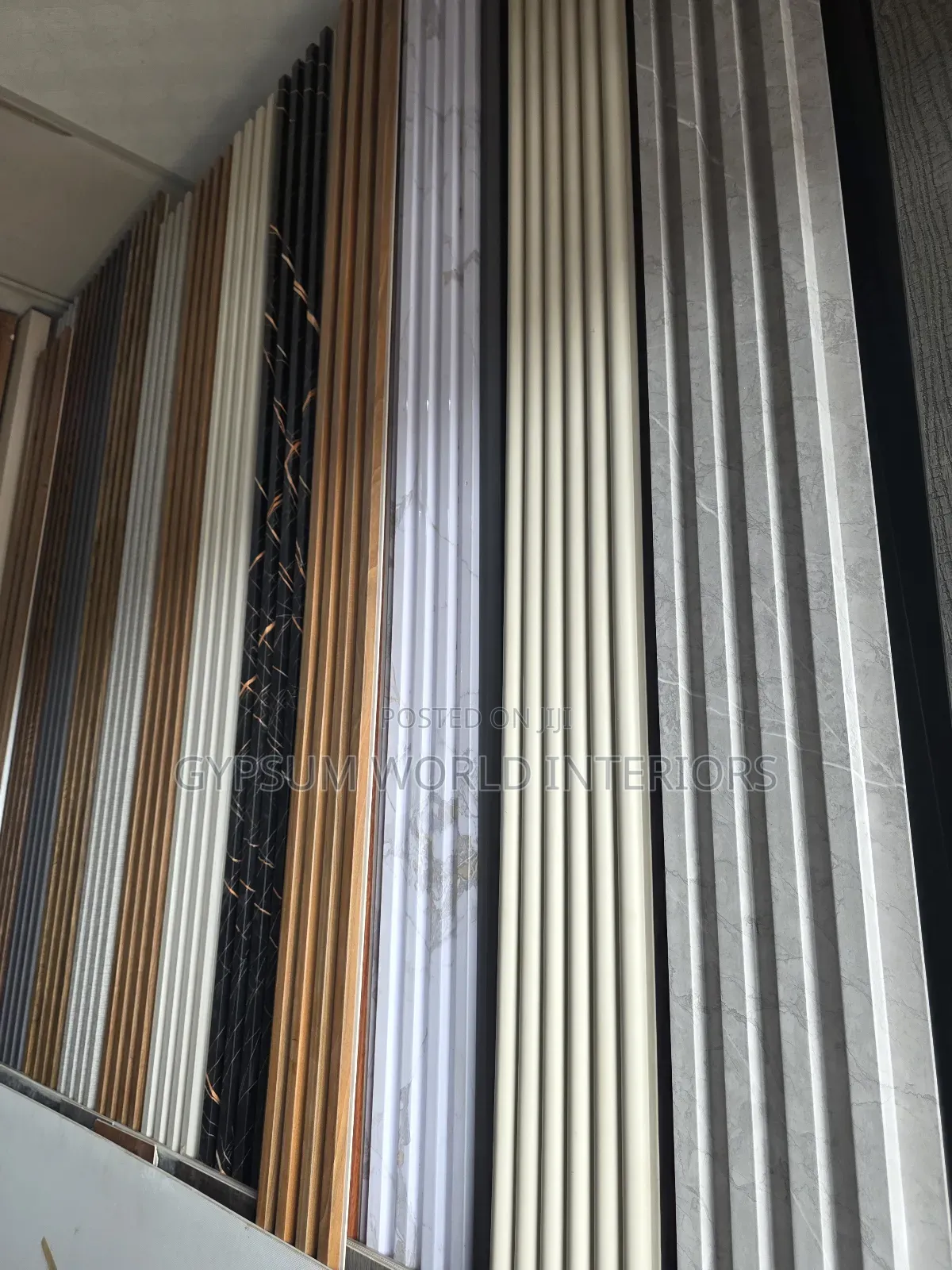 Flutted Wall Panels And Grooved