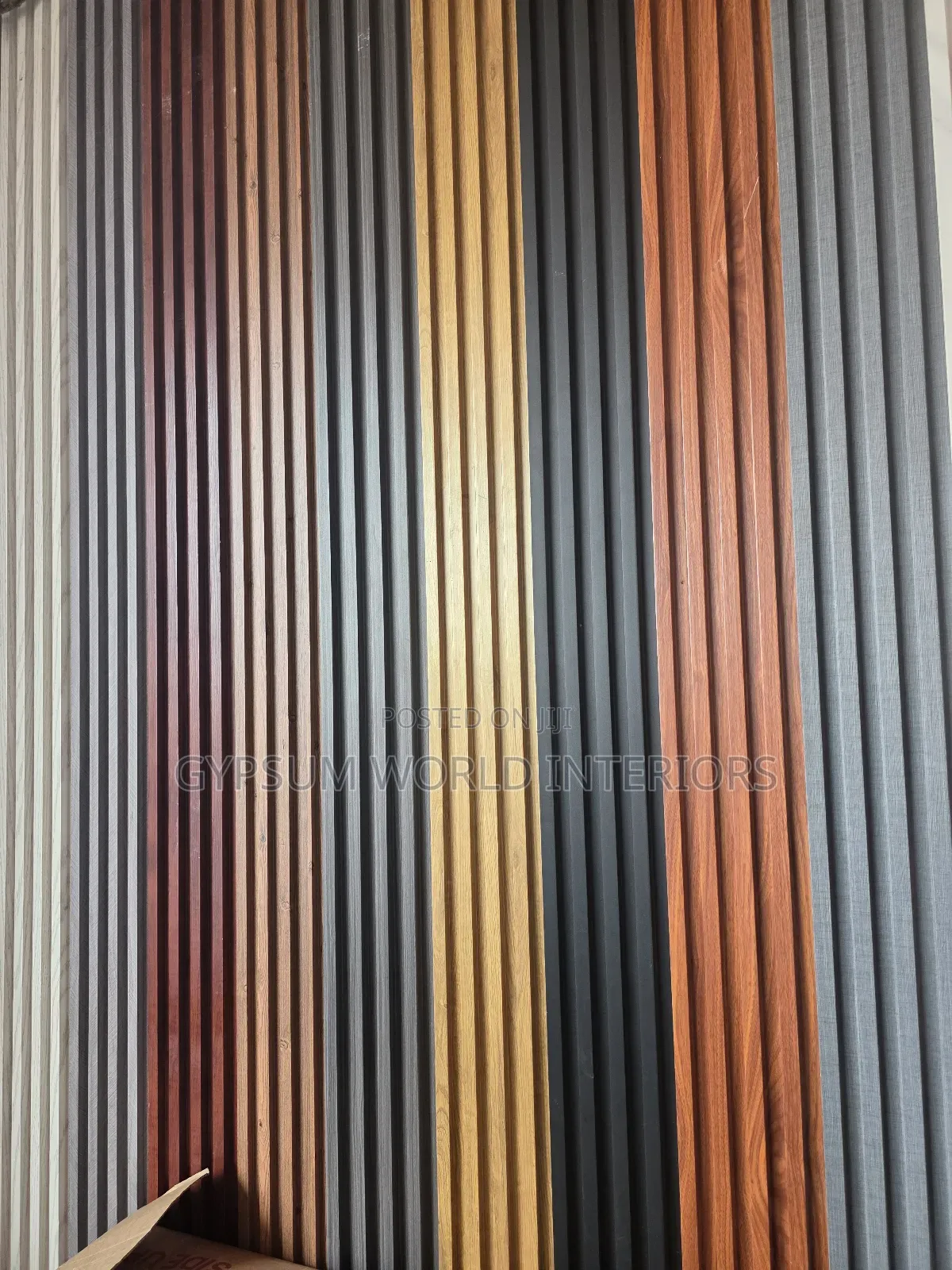Flutted Wall Panels And Grooved