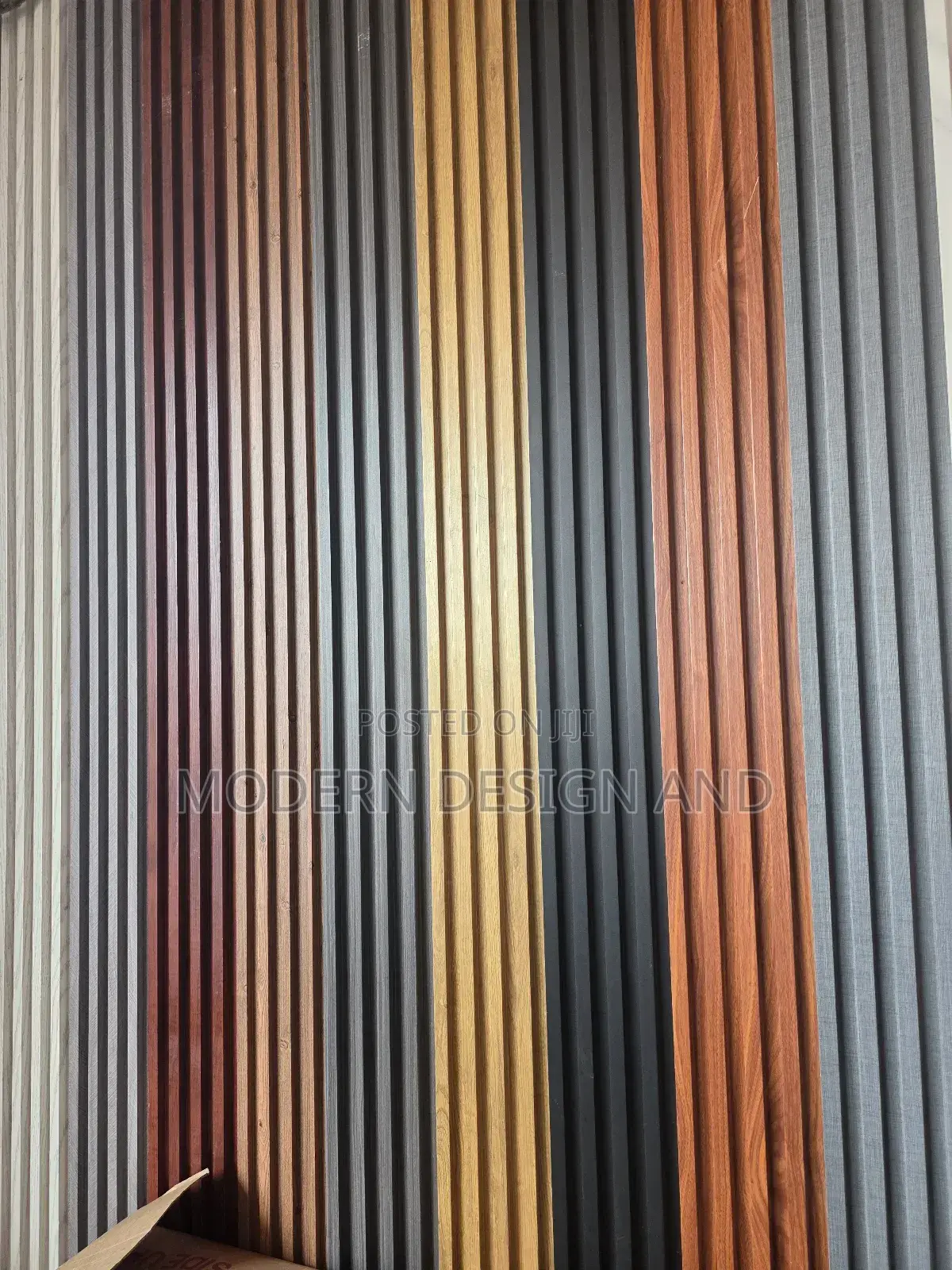 Flutted Wall Panels And Grooved