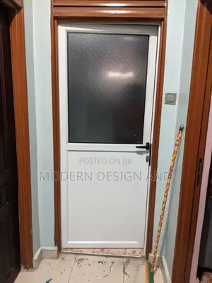 Door Aluminium Board And Glass Swinging