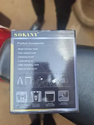 Sokany Men's 3 in 1 Grooming Kit, Clipper, Beard Shaver, Nose Trimmer