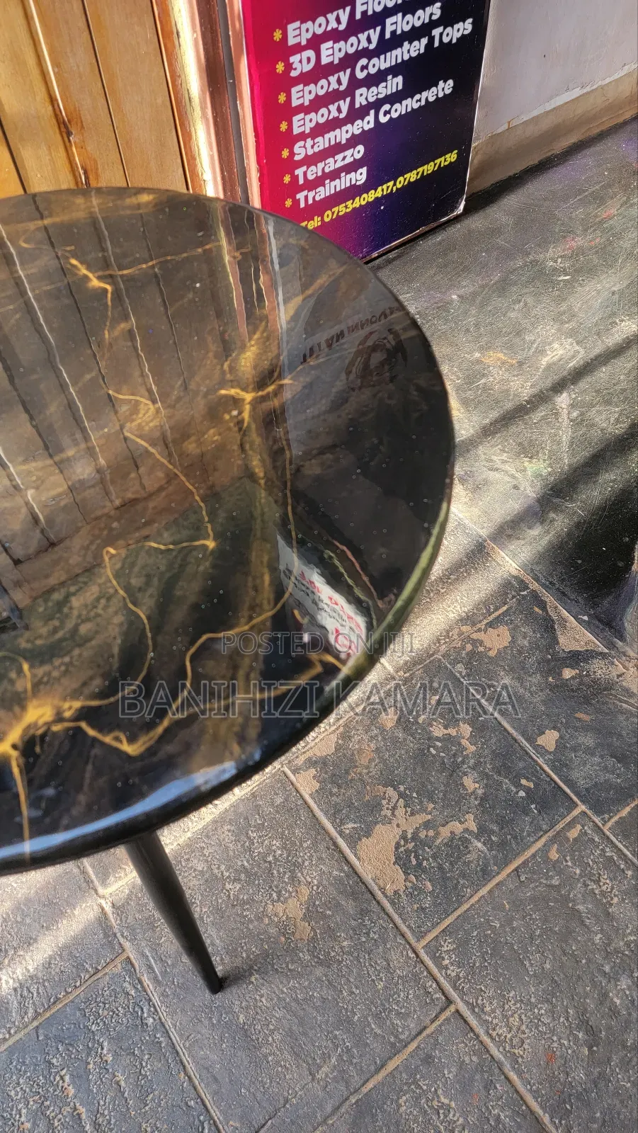 Epoxy Table