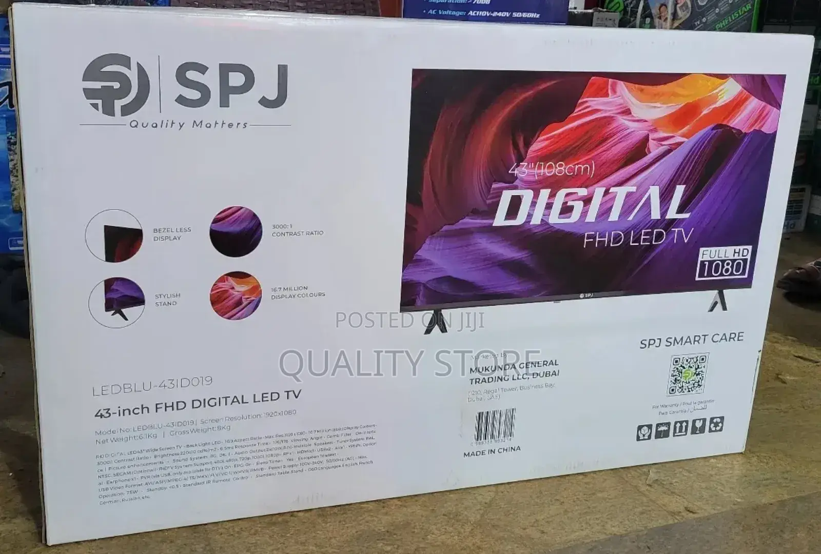 SPJ 43 Inches FHD Digital Tv