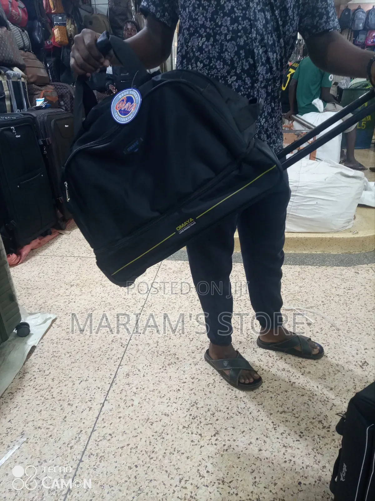 Black Duffle Bag