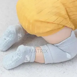 Crawling Knee Pad Protection Anti Slip Socks Set Of 2pairs