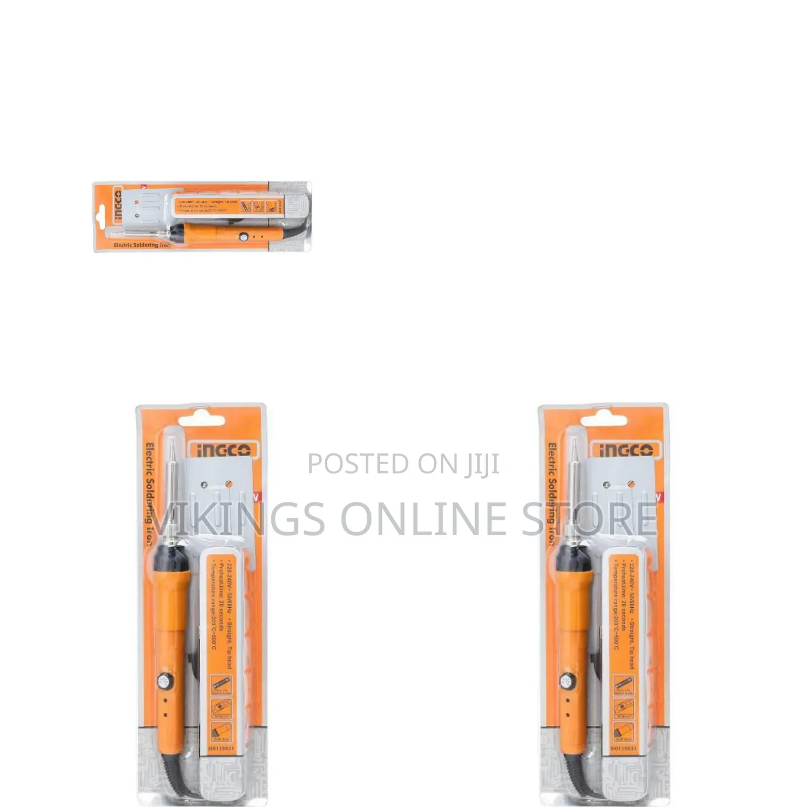 Ingco Si - Electric Soldering Iron - Orange