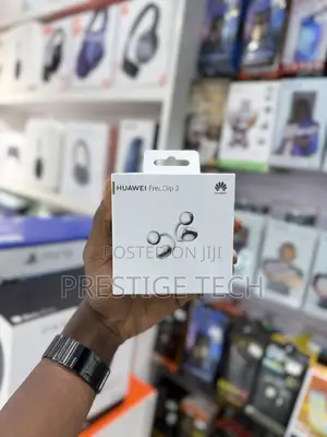 Huawei Free Clip 2 Open Ear Clip On Earbuds, Airy C Bridge Design