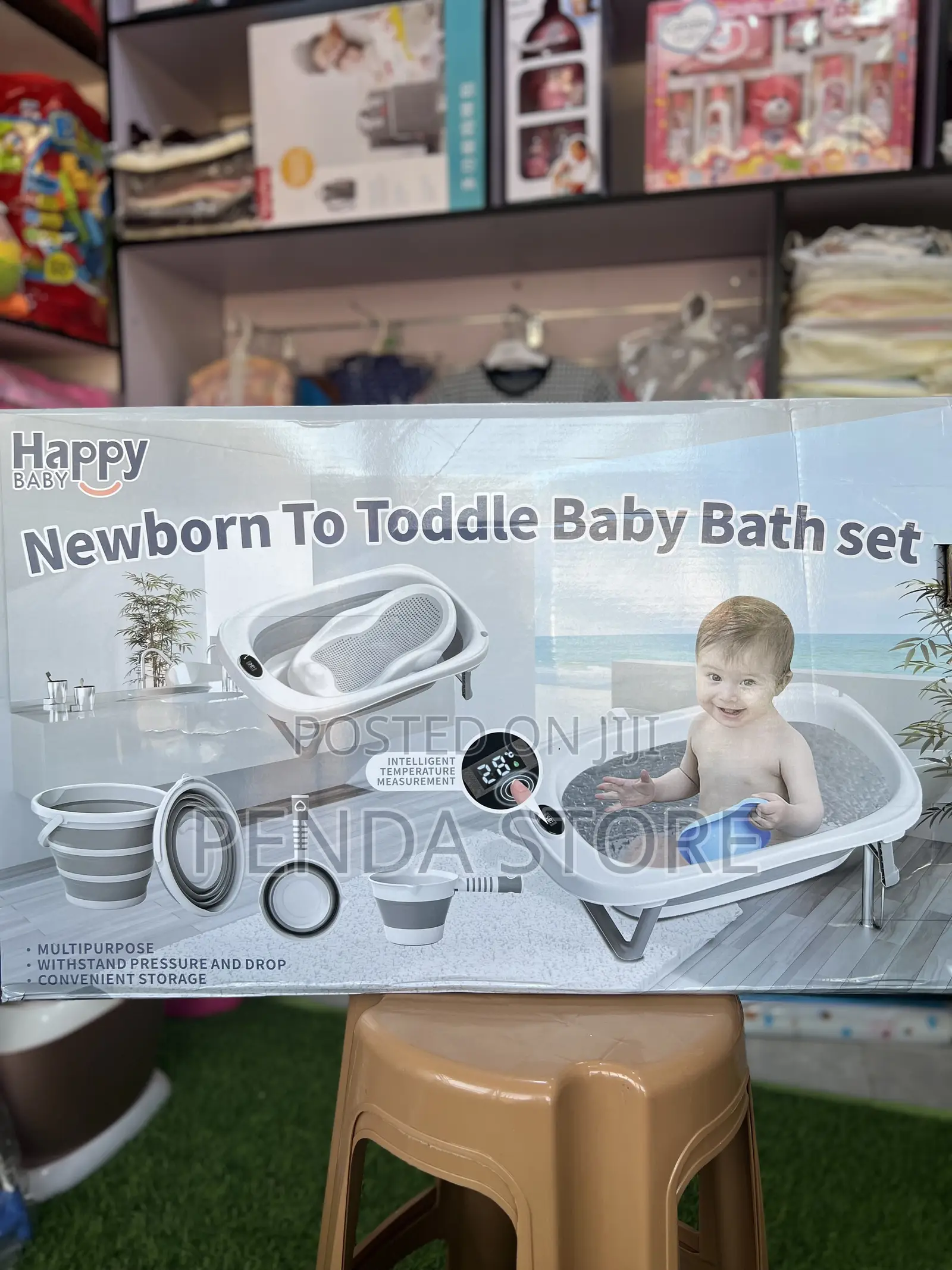 Newborn Baby Bath Set - Newborn Baby Bath Set